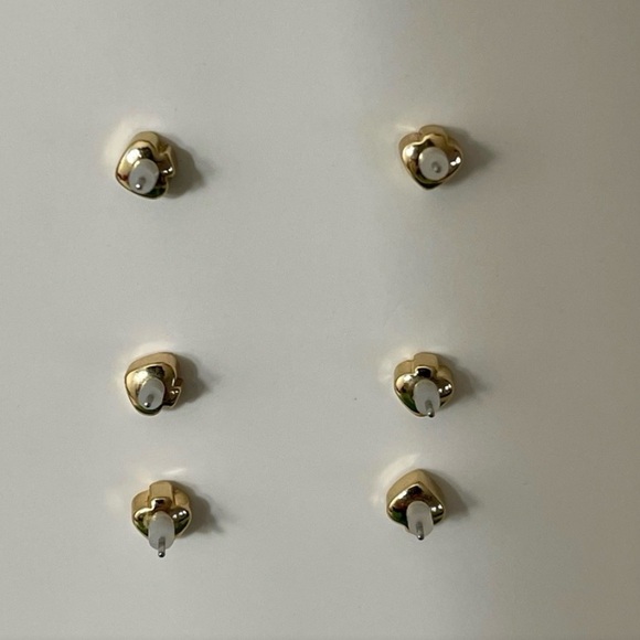 Kate Spade 3 Sets of Earrings - Blue, Green, White NIB/NWT - Picture 3 of 6